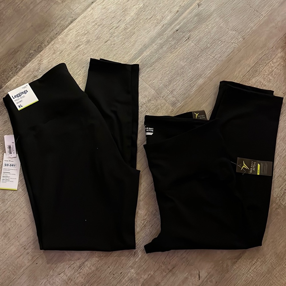2 Nwt old navy high rise leggings